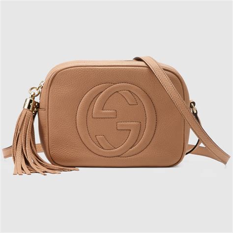 gucci small leather disco bag|genuine leather Gucci bags.